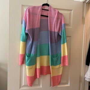 Colorful cardigan
